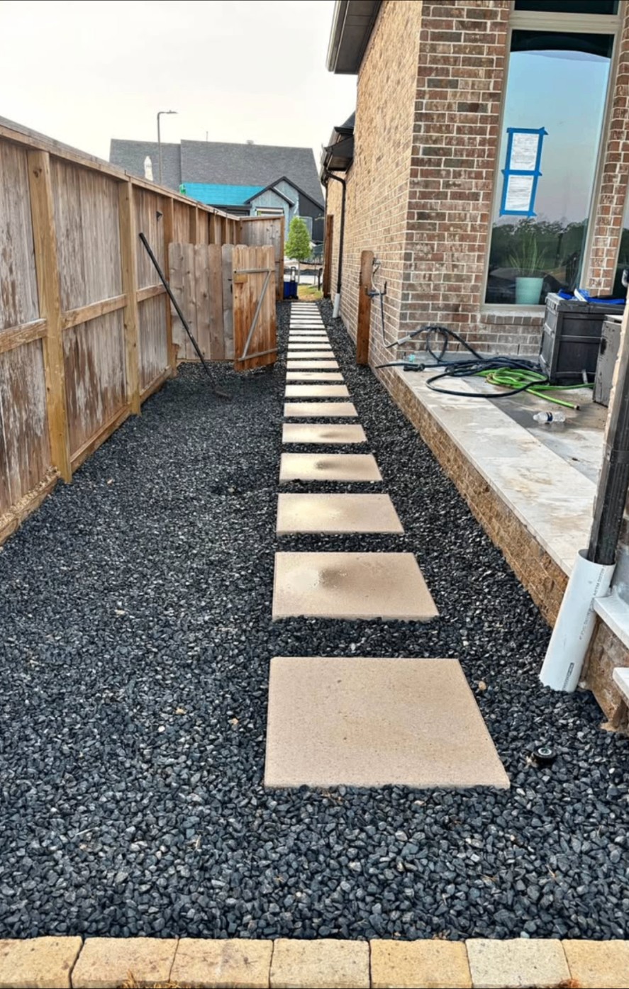 Landscaping work in Austin, TX
